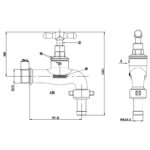 Cobra RB Light Pattern Hose Bibtap 1/2"MI - Image 2