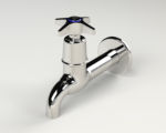 Cobra Star Original Light Pattern Extended Bibtap 1/2 MI Chrome