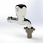 Cobra Stella Original Light Pattern Hose Bibtap 1/2 MI Chrome