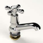 Cobra Roma Original Light Pattern Pillar Tap 15mm Chrome