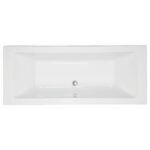 Cobra Cubo 1700x700x470 Built In Bath No Handles White