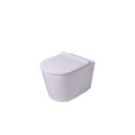 Vaal Entice Wall Hung Pan With Seat White