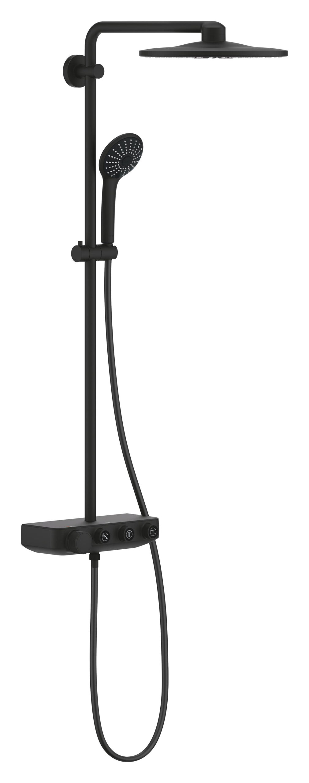 22120KF0.jpg Grohe Euphoria Smartcontrol 310 Shower System Thm Phantom Black - Image 1