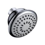 Cobra Zambezi Shower Head 1 Spray Round Flow Rate Restricted to 8.0 l/min 85mm Chrome
