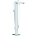 Grohe Eurocube Single-lever bath mixer 1/2", floor mounted chrome