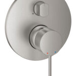 Grohe Essence Single-Lever Mixer With 3-Way Diverter Supersteel