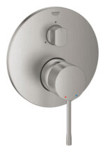 Grohe Essence Single-Lever Mixer With 3-Way Diverter Supersteel