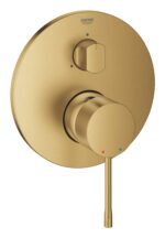 LAUNCHING MARCH 2026 Grohe Essence Single-Lever Mixer With 3-Way Diverter Brushed Cool Sunrise