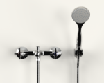 Cobra Star Original Light Pattern Bath Diverter Mixer Wall Type 1/2 MI Chrome