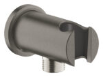 LAUNCHING MARCH 2026Grohe Rain Shower Wall Union With Holder Brushed Hard Graphite