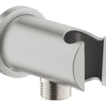 Grohe Rain Shower Wall Union With Holder Supersteel