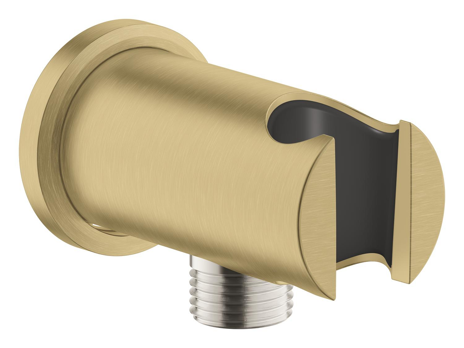 26658GN0.jpg LAUNCHING MARCH 2026 Grohe Rain Shower Wall Union With Holder Brushed Cool Sunrise - Image 1