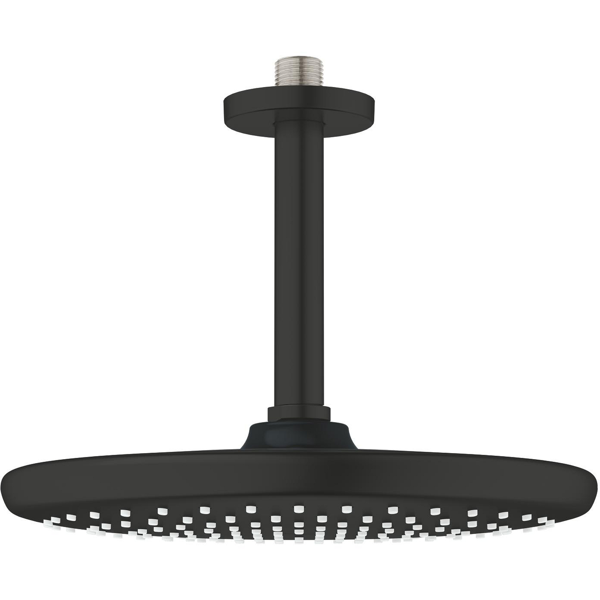 266692430.jpg Grohe Tempesta 250 Head Shower Set Ceiling 142 mm, 1 Spray Matte Black - Image 1