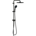Grohe Tempesta System 250 Flex Shower System With Diverter For Wall Mounting Matte Black