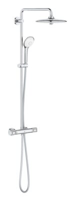 Grohe Euphoria System 260 Shower system with thermostatic mixer for wall mounting chrome