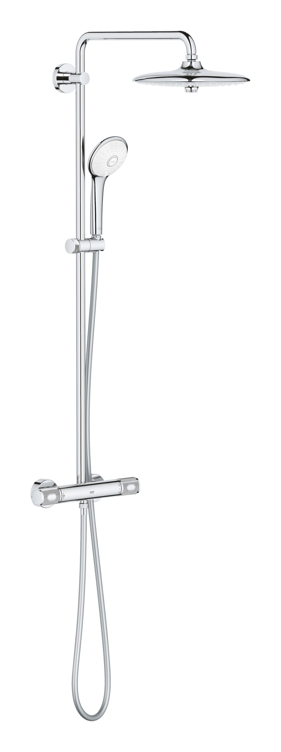 27296003.jpg Grohe Euphoria System 260 Shower system with thermostatic mixer for wall mounting chrome - Image 1