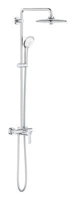 Grohe Euphoria System 260 Shower system with single lever mixer for wall mounting chrome