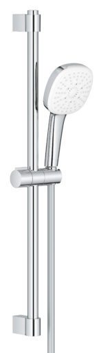 Grohe Tempesta Cube 110 Shower Rail Set 3 Sprays (Rain, Jet, Massage) Chrome