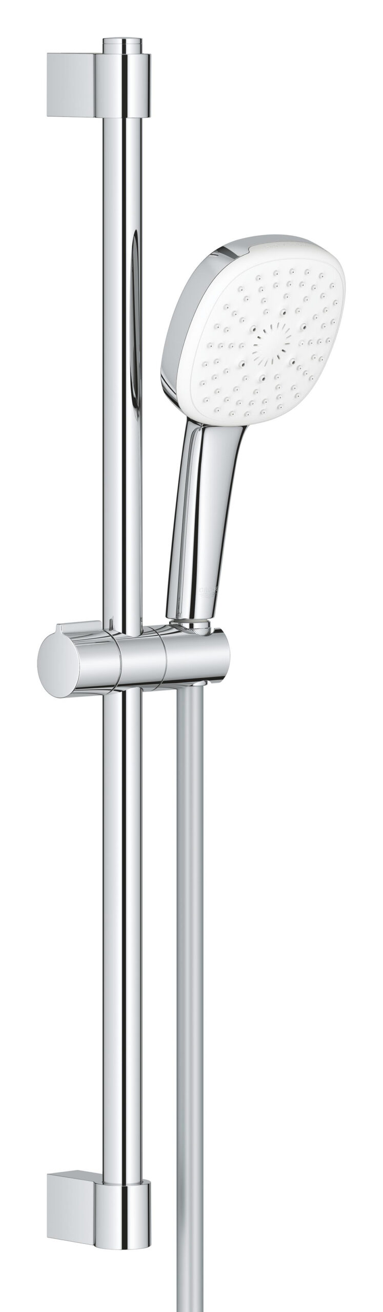 27579003.jpg Grohe Tempesta Cube 110 Shower Rail Set 3 Sprays (Rain, Jet, Massage) Chrome - Image 1
