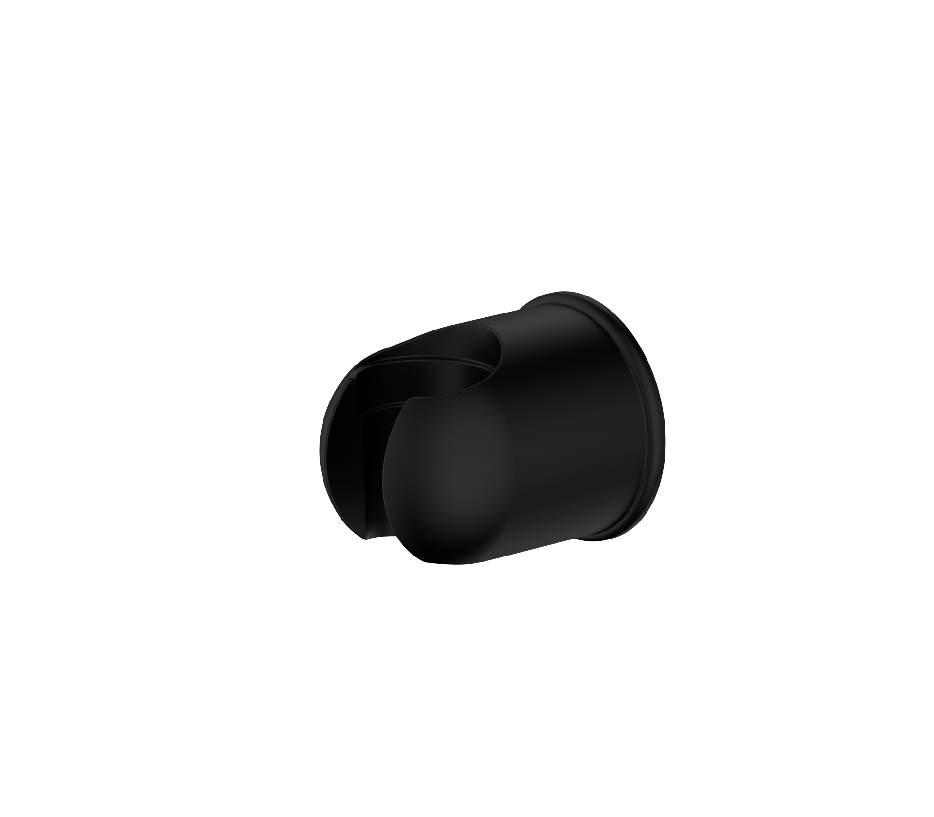 28060BLK.jpg Cobra Hand Shower Holder ABS Matte Black - Image 1
