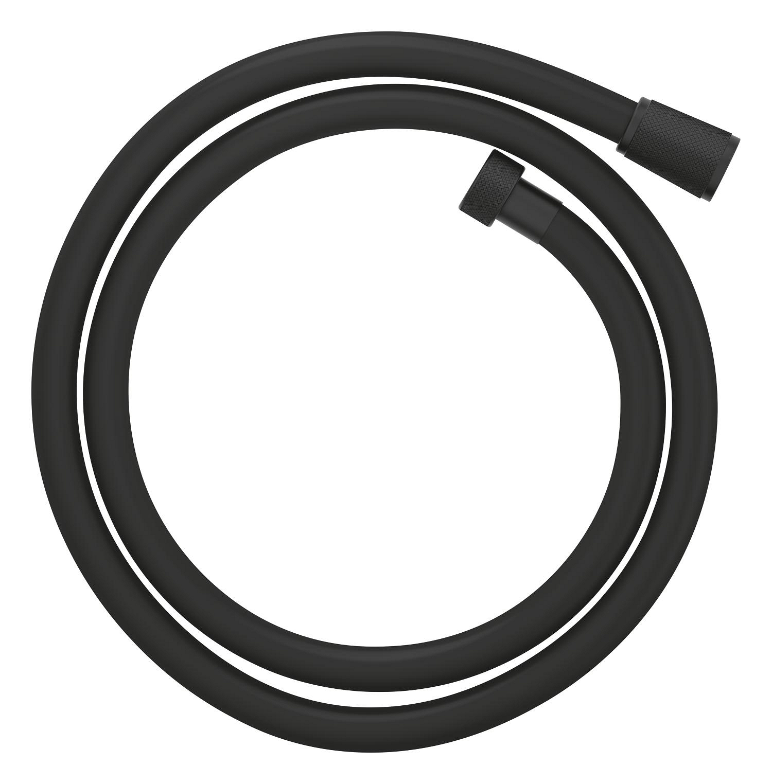 28362KF1.jpg Grohe Shower Hose Silver Flex 1250 m Phantom Black - Image 1