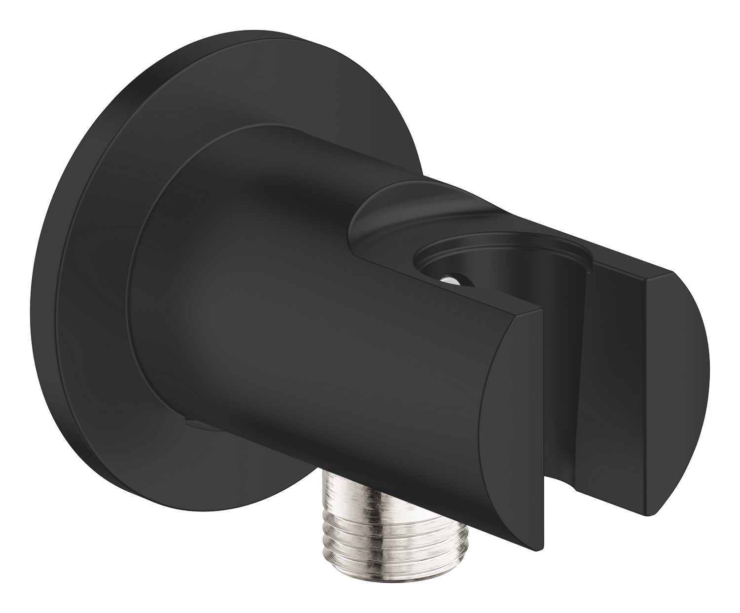 286282431.jpg Grohe Tempesta Wall Union With Holder Matte Black - Image 1