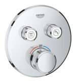 Grohe Grohtherm SmartControl Thermostat for concealed installation with 2 valves chrome