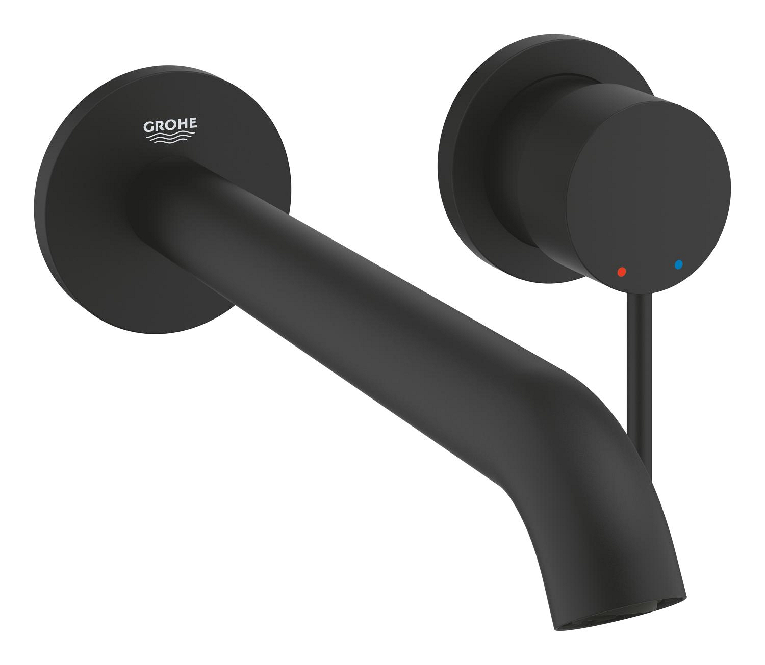 29193KF1.jpg Grohe Essence Slm Trim Basin 2H L Phantom Black - Image 1