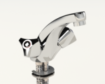 Cobra Carina Original Light Pattern Basin Mixer Fixed Spout Plug&Chain Chrome