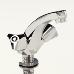 Cobra Carina Original Light Pattern Basin Mixer Fixed Spout Plug&Chain Chrome