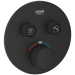 Grohe Grt Smartcontrol Thm Trimset Round 2Sc Phantom Black