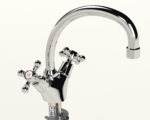 Cobra Roma Original Light Pattern Sink Mixer Pillar Type Chrome