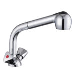 Cobra Carina Light Pattern Sink Mixer & Handspray 1/2 Chrome