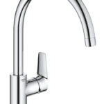 Grohe New BauEdge Single-lever sink mixer 1/2" chrome