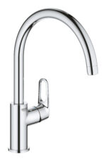 Grohe BauFlow Single-lever sink mixer 1/2" chrome