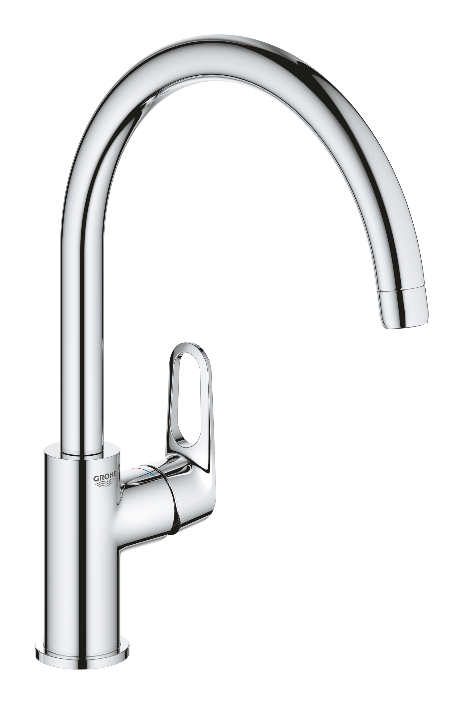 31538001.jpg Grohe BauFlow Single-lever sink mixer 1/2" chrome - Image 1