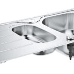 Grohe K200 Stainless Steel Sink with drainer stainless steel