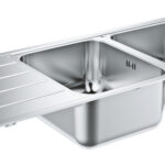 Grohe K500 Stainless Steel Sink with drainer stainless steel