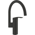 Grohe Eurosmart Single-Lever Sink Mixer 1/2" Matte Black