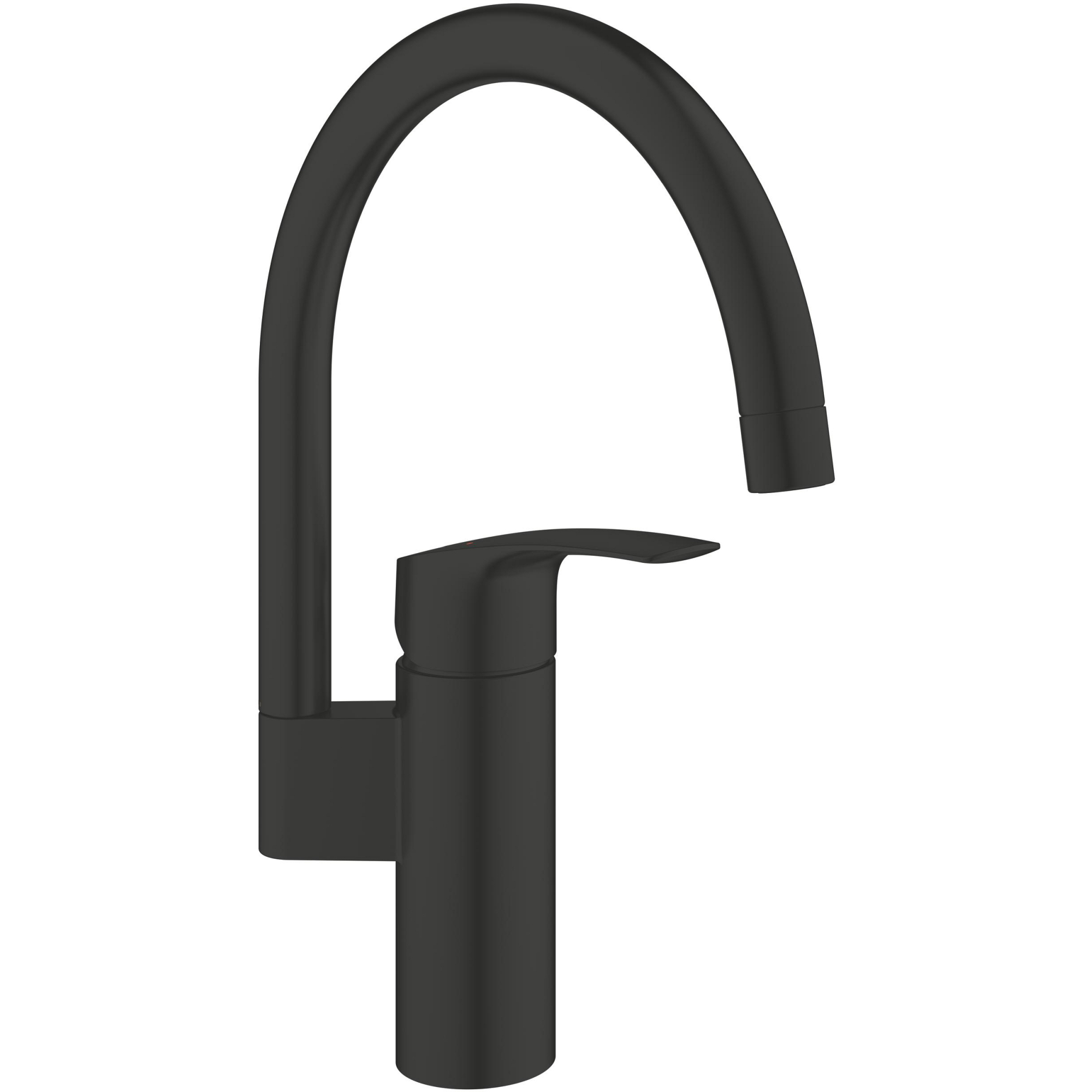 332022433.jpg Grohe Eurosmart Single-Lever Sink Mixer 1/2" Matte Black - Image 1