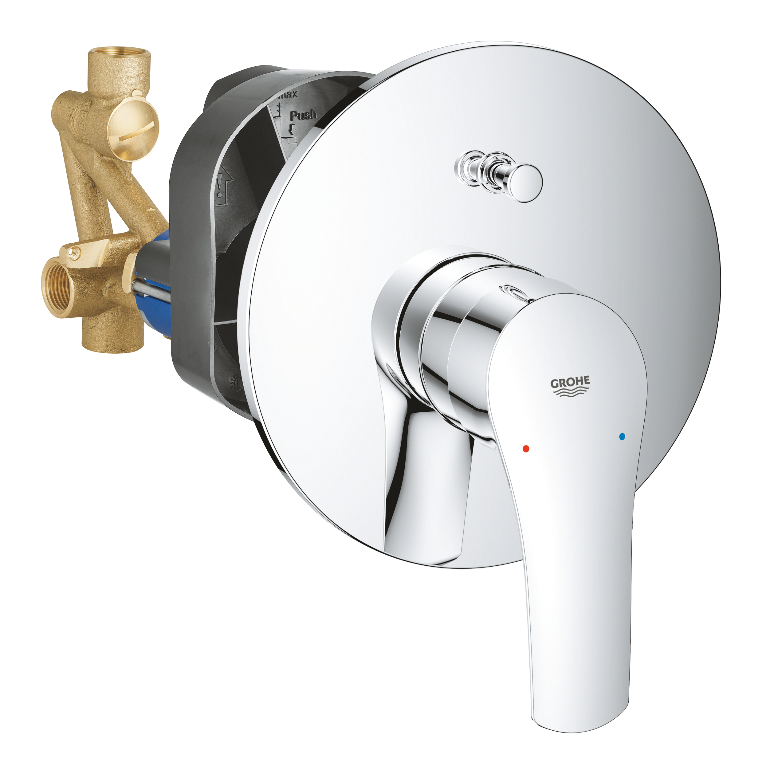 33305003.jpg Grohe Eurosmart OHM set bath - Image 1