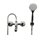 Cobra Stella Original Light Pattern Bath Diverter Mixer & Handshower Wall Type 1/2 MI Chrome