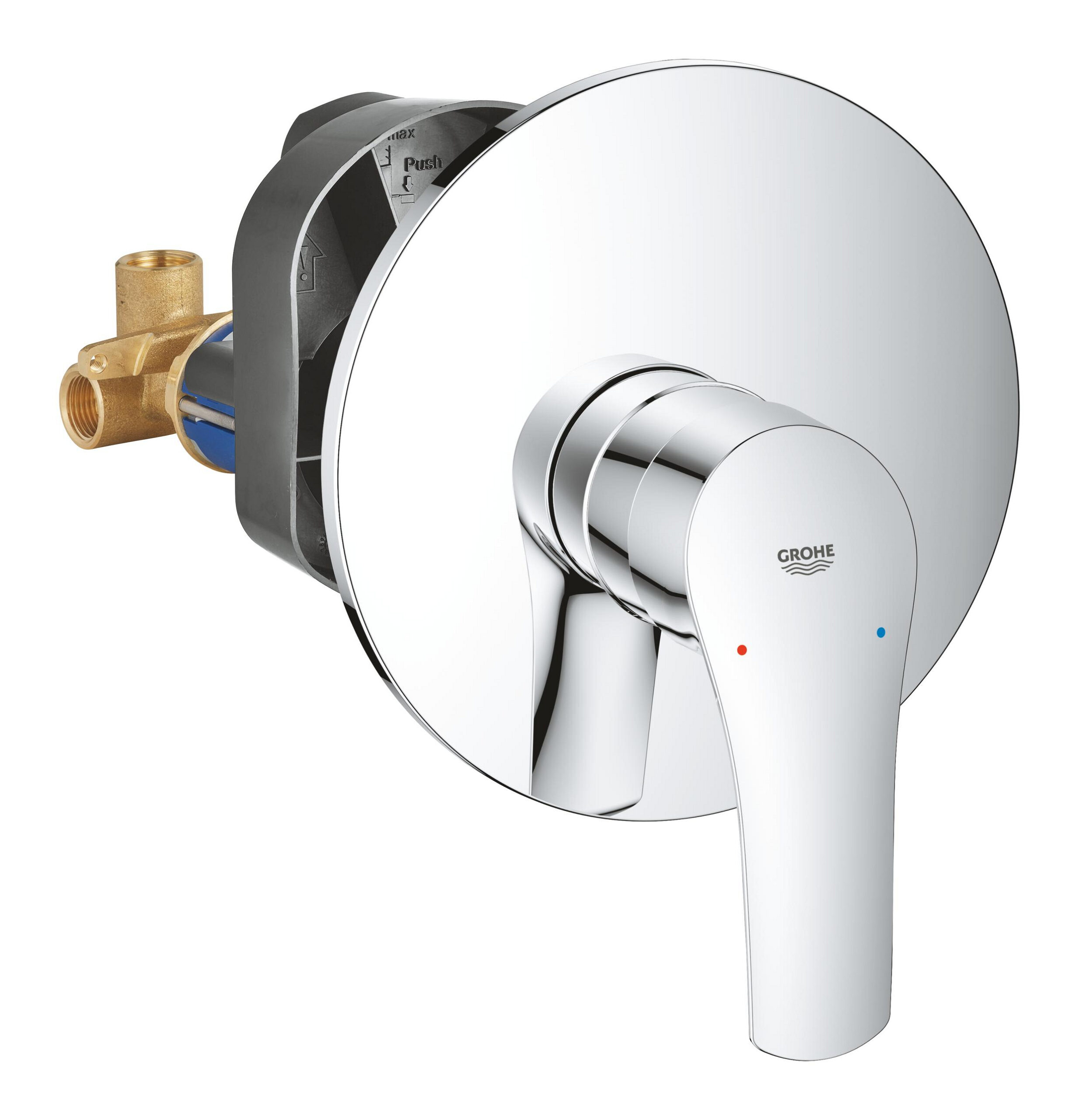 33556003.jpg Grohe Eurosmart OHM set shower - Image 1