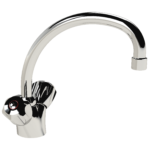 Cobra Stella Original Light Pattern Sink Mixer Pillar Type Swivel Spout M10X1/2FI Chrome