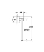 Grohe Essentials Towel ring brushed cool sunrise - Image 2