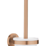 Grohe Essentials Toilet brush set brushed warm sunset