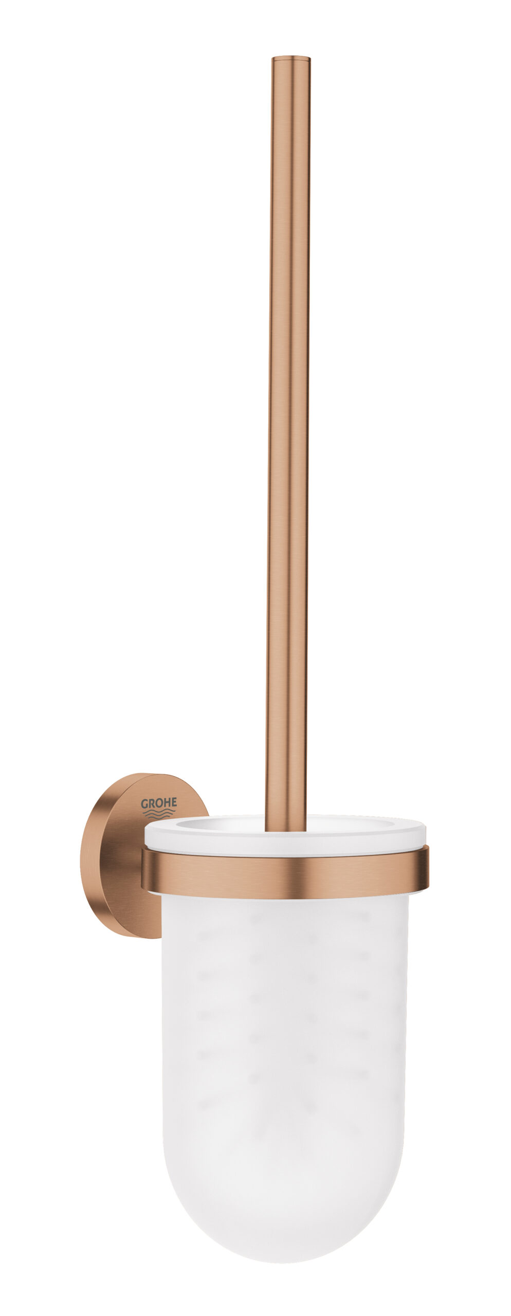 40374DL1.jpg Grohe Essentials Toilet brush set brushed warm sunset - Image 1