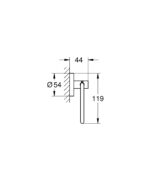 Grohe Essentials Toilet roll holder warm sunset - Image 2