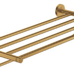 LAUNCHING MARCH 2026 Grohe Essentials Multi Bath Towel Rack Brushed Cool Sunrise