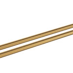 Grohe Essentials Double towel rail brushed cool sunrise